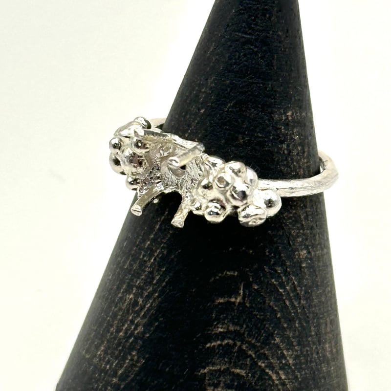 原石用に最適】リング空枠 シルバー925 | ジュエリー春日