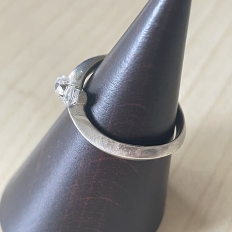 二粒リング「絆」/エシカルジュエリー
