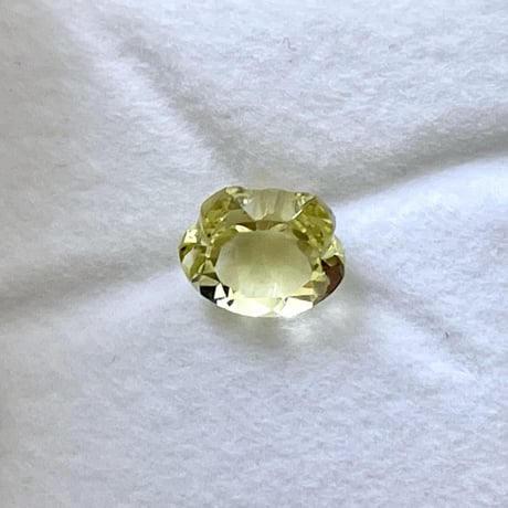 猫カット レモンクォーツ  天然石ルース 2.79ct /10.0mm×8.0mm