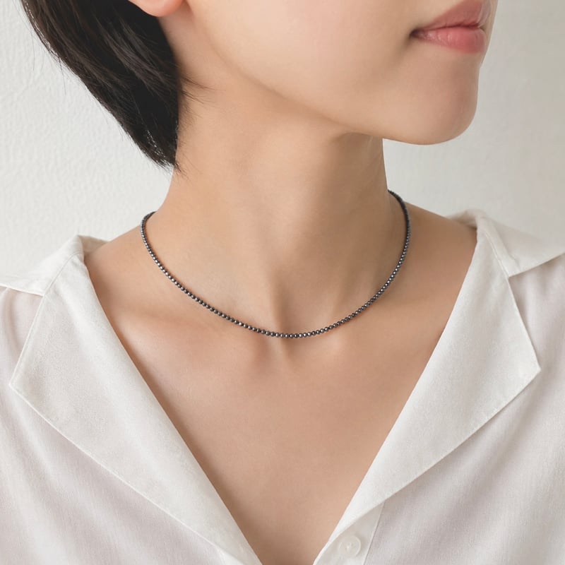 限定1点】ホタルガラス×テラヘルツ 4WAYネックレス＆ブレスレット