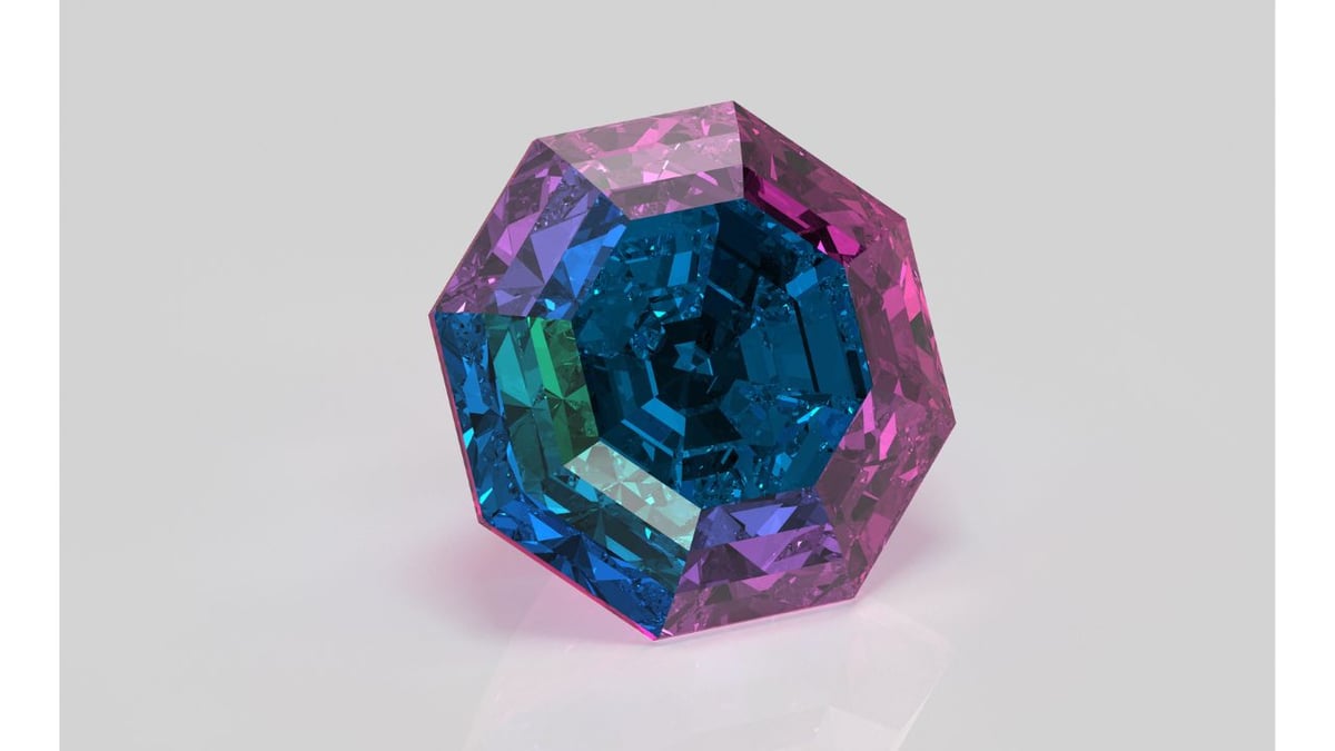 限定セール！青緑から赤紫へ色が変わる神秘的なアレキサンドライト１ｃｔ六角リング サマーセール！青緑から赤紫へ色が変わる神秘的な