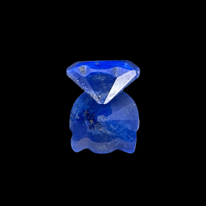 有名研磨師NOBU氏作】猫ちゃんカット ラピスラズリ 天然石ルース /7.5