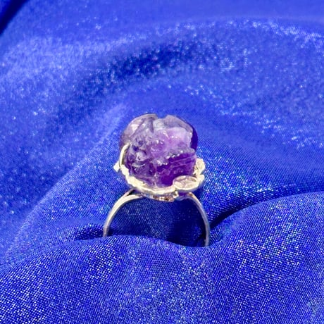 アメジスト貔貅（ひきゅう）リング｜天然石×金運のお守りパワーストーン指輪