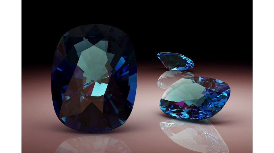 120 ファッション 限定セール！青緑から赤紫へ色が変わる神秘的な