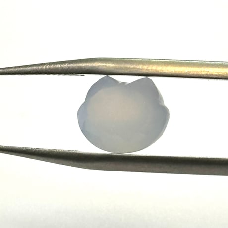 猫カット天然石ブルーカルセドニー｜3.06ct