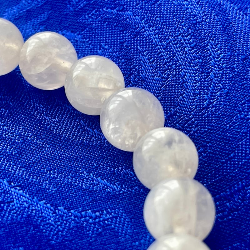 ムーンストーンの天然石ブレスレット/8mm玉 | ジュエリー春日