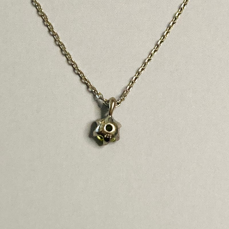 シンプル一粒ネックレス/ペリドット | ジュエリー春日