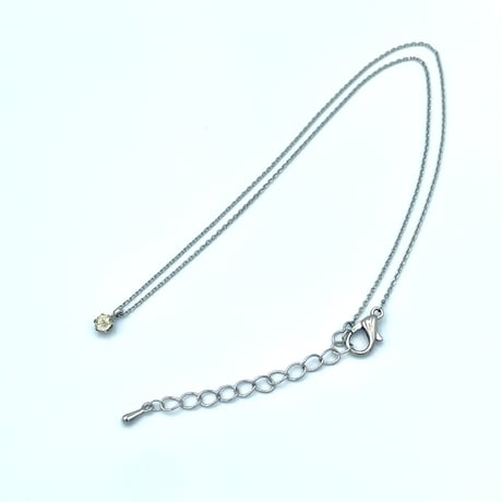 【ソーティング付き】シンプル1粒ネックレス/ 天然石ダイアスポア