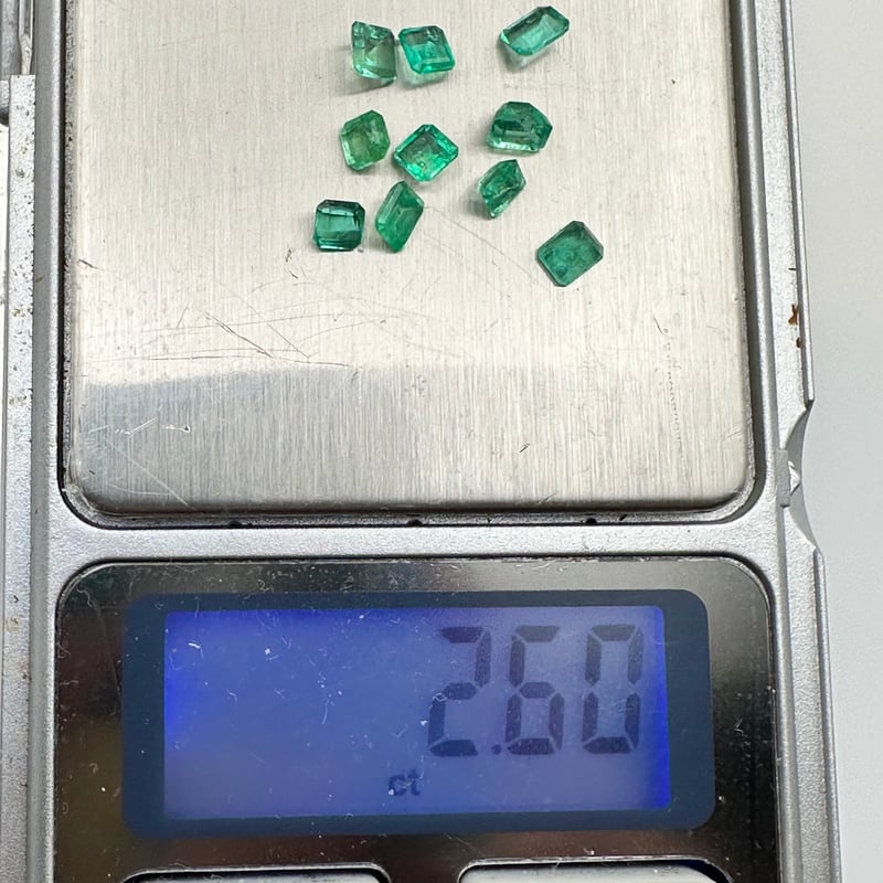 5月誕生石】エメラルドルースセット｜10粒2.6ct | ジュエリー春日 