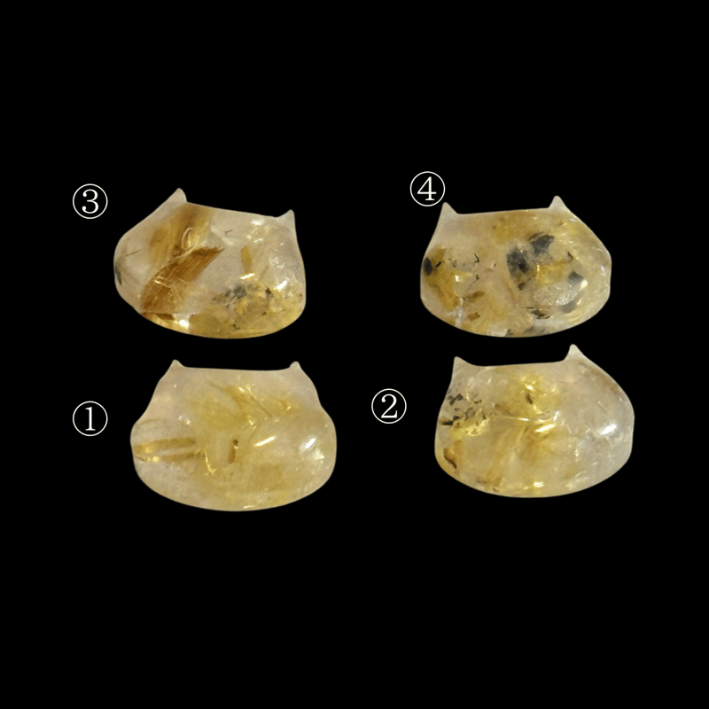 猫カット 天然石ルチルクォーツ｜2,222円 | ジュエリー春日