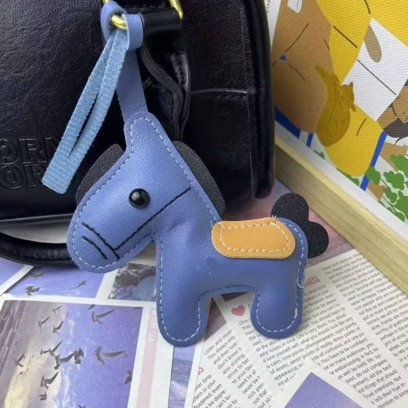 セット販売】お守りホース｜通し穴付き馬のレザーチャーム｜幸運セット