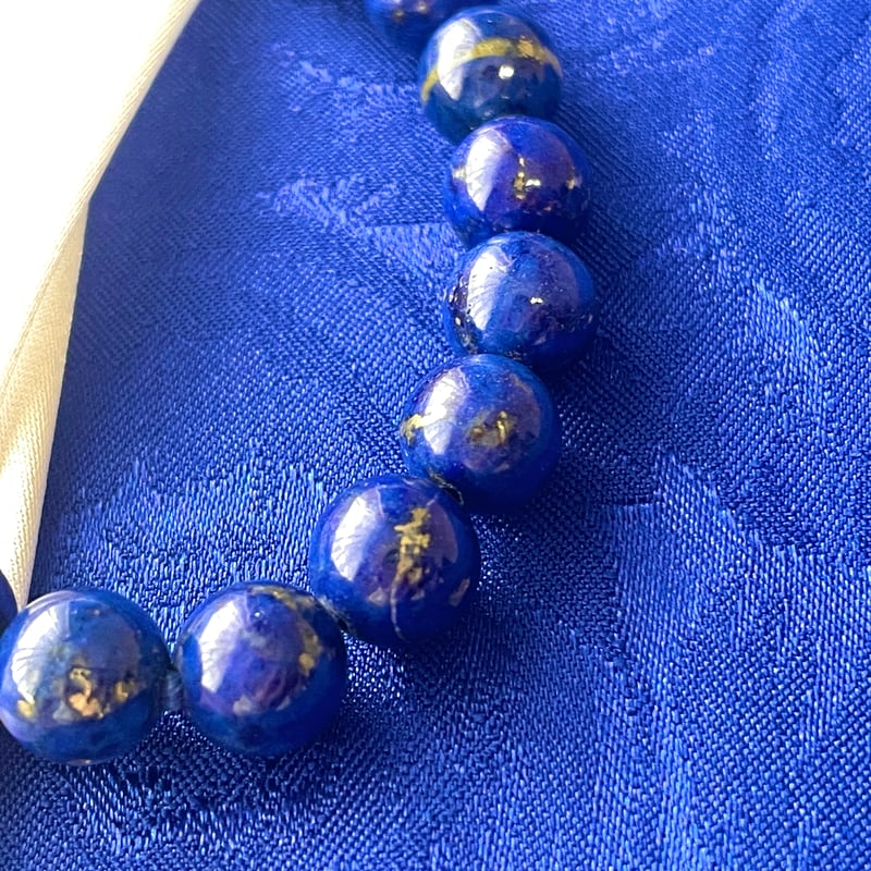 YouTuberラファエルさん推し】ブラピスラズリブレスレット 9mm  