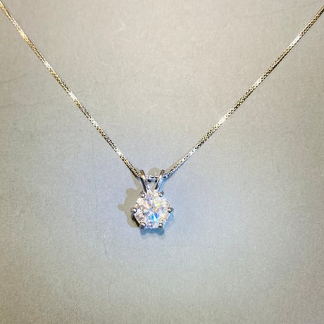 【おすすめ商品】1ctモアサナイトネックレス