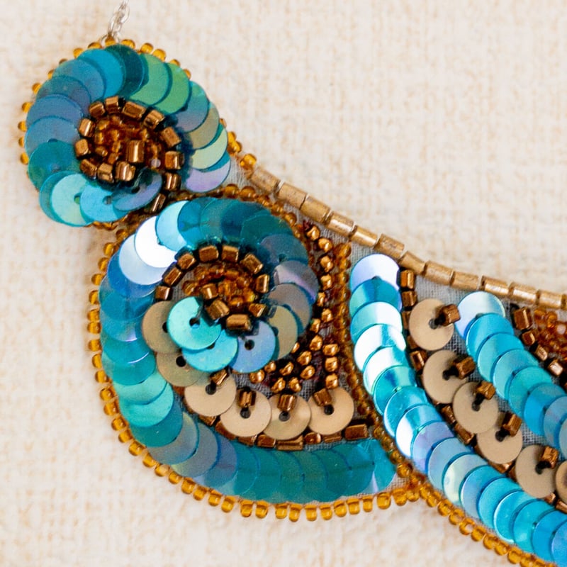 アールヌーヴォーのネックレス（オリエンタルブルー） | RÉJOUIR