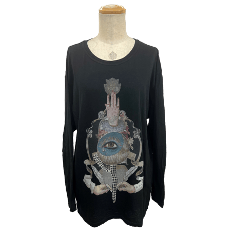 シェアスピリット　長袖　Tシャツ SHARE SPIRIT tシャツ SPIRIT/シェアースピリット/EYE LS TEE