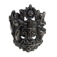 KA2404 クラッシュベロアヴィクトリアンシャツジャケット【 Gray  