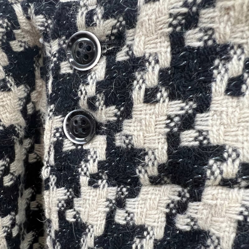 OHGA オーガ　千鳥格子ツイードパンプス FA2510 千鳥格子ソフトツィードカーゴパンツ | シェアー