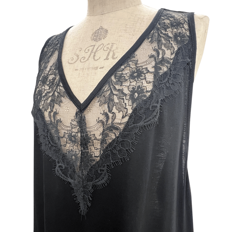 Share spirit シェアースピリット 裾レース ワンピース Share spirit シェアースピリット 裾レース ワンピース