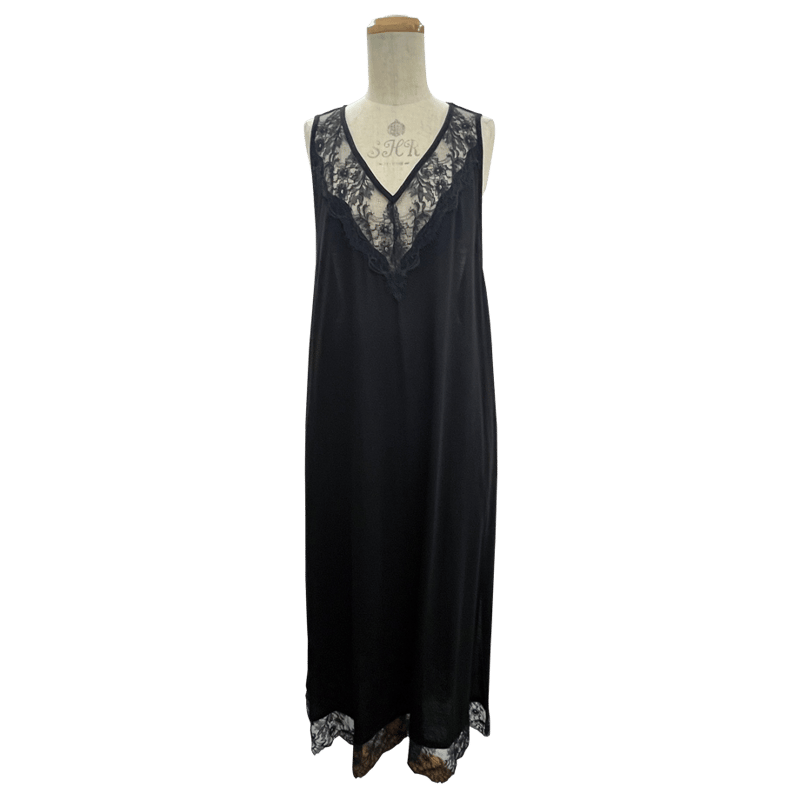 Share spirit シェアースピリット 裾レース ワンピース Share spirit シェアースピリット 裾レース ワンピース