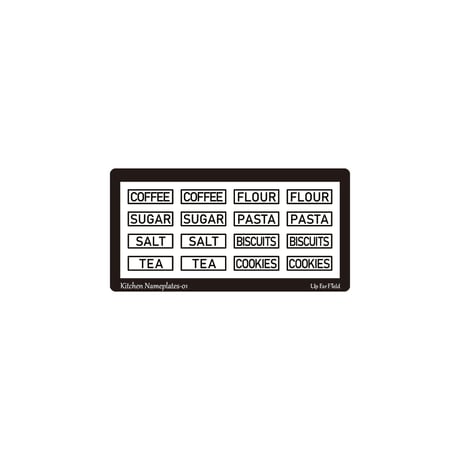 キッチン用タグ 1