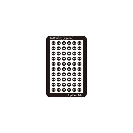 二つ穴ボタン 1.5mm