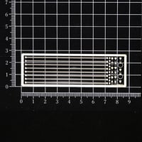 銀 ファスナー (閉) 1.5mm