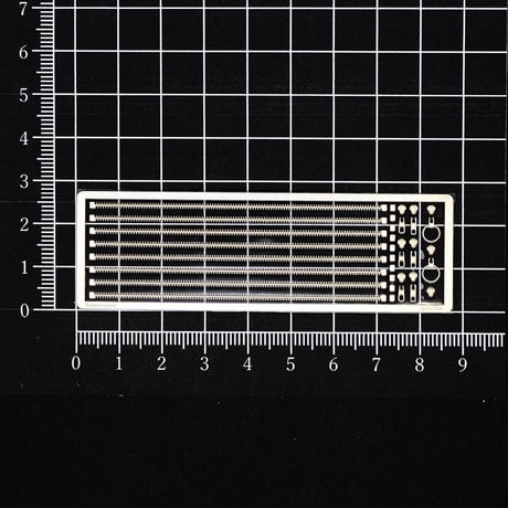 銀 ファスナー (閉) 1.5mm