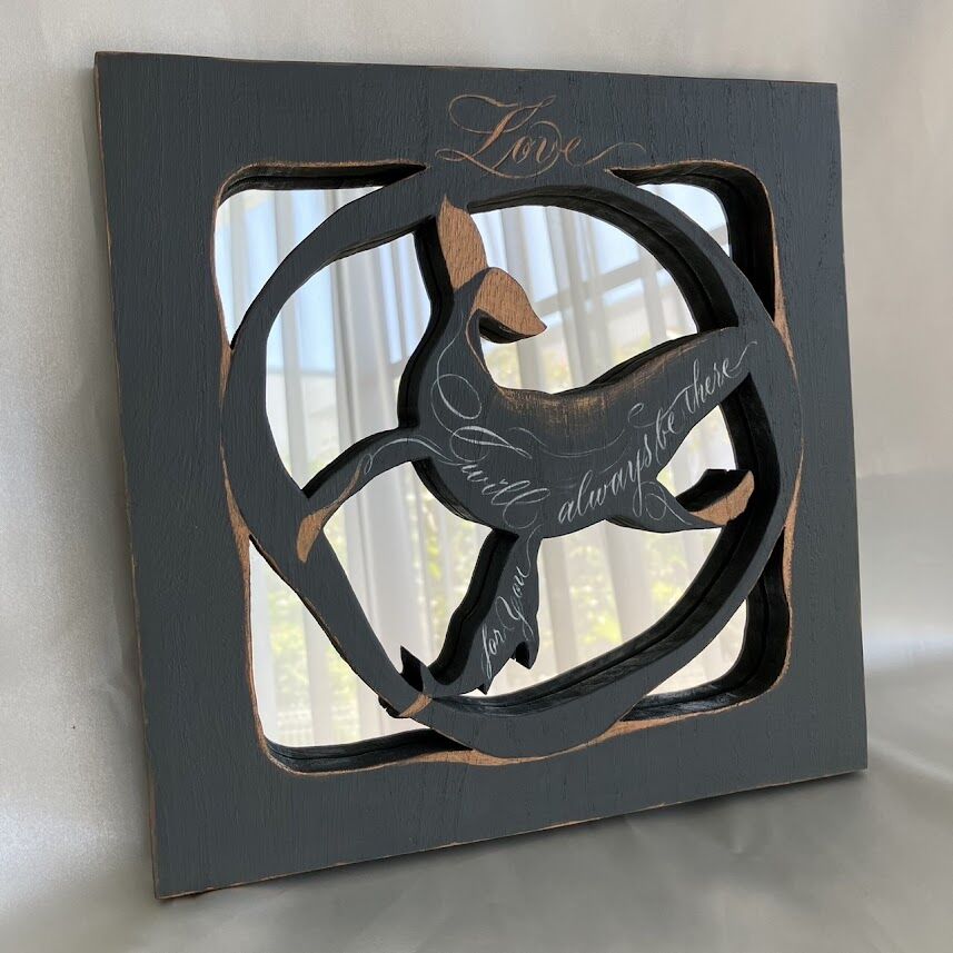 インテリアミラー」作品No1 クジラの母子 | Lush Life