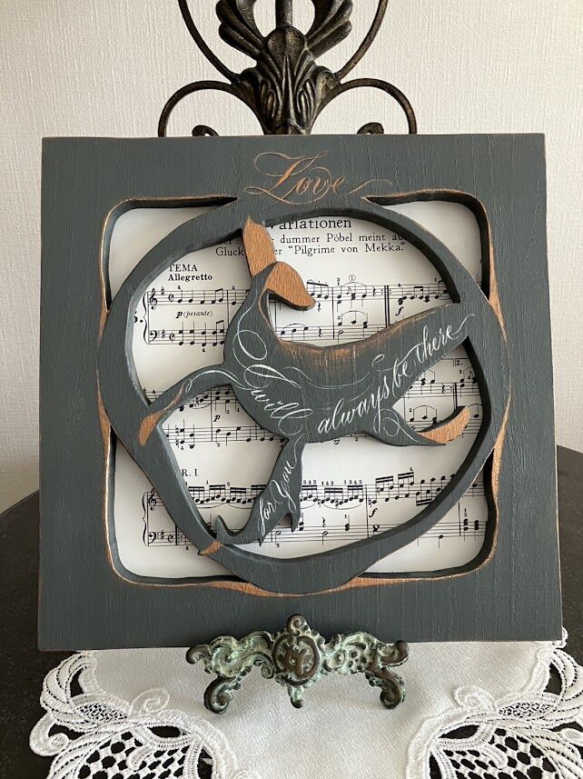 インテリアミラー」作品No1 クジラの母子 | Lush Life