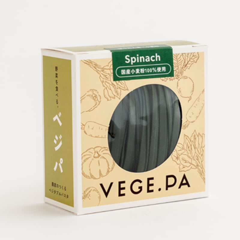ベジパ Fettuccine ‐ほうれん草- | VEGE.PA Online Shop