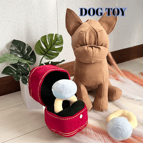 pet dog toy　 宝石箱　ペットおもちゃ 　犬用玩具　ペット用品 　おもちゃ  トイ　ペットグッズ  　プレゼント　指輪