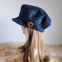 ★ふわりと 優しいマリンキャスケット★約58㎝★しっかり厚地wool