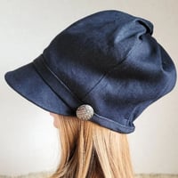 ★しっかりデニム★味わいを楽しむ★みんなに 見せたい 渦巻くback スタイル