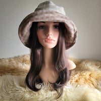 しっかりcottonベージュカラー★ひとつ持っていると便利なプレーン帽子