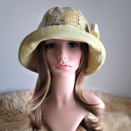 彩り★ミモザ★フィット hat×リボン