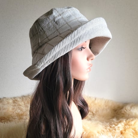 しっかりcottonホワイト★ひとつ持っていると便利なプレーン帽子