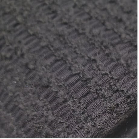 three. premium★コーデが決まる6枚はぎ★61.5㎝★cotton×ウール★こだわり★ベレー帽子