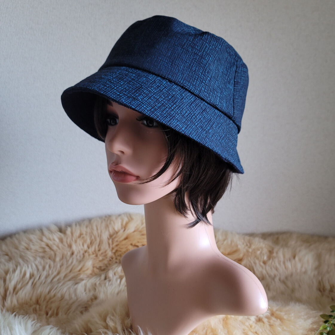 baloriginal ハット 帽子 ネイビー 柴田ひかり バケットハット baloriginal ハット 帽子 ネイビー 柴田ひかり バケットハット