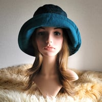 クロコダイル柄ダークグリーン★ひとつ持っていると便利なプレーン帽子
