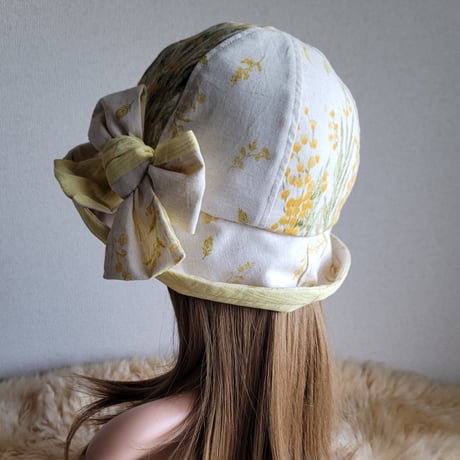 彩り★ミモザ★フィット hat×リボン