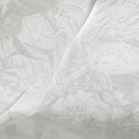 ★薄手★ボタニカル柄★渦巻くback スタイル★ ゆったり大きめサイズ