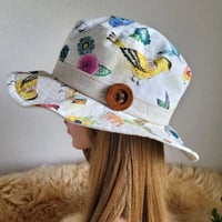★大人の休日hat★61.5cm★小鳥★自分らしくアレンジhat