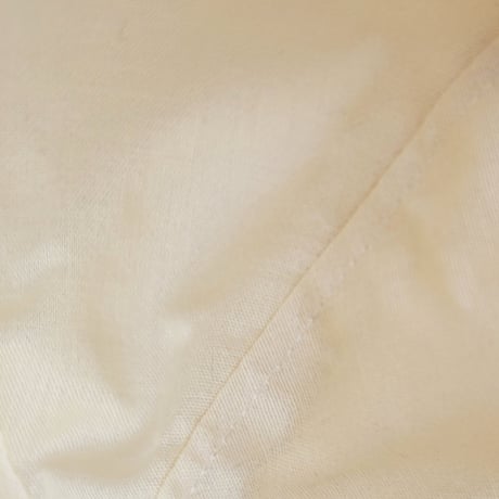 ビッグくるみボタン★フィット hat★約60㎝★ナチュラルベージュ★cottonリネン×コーヒー