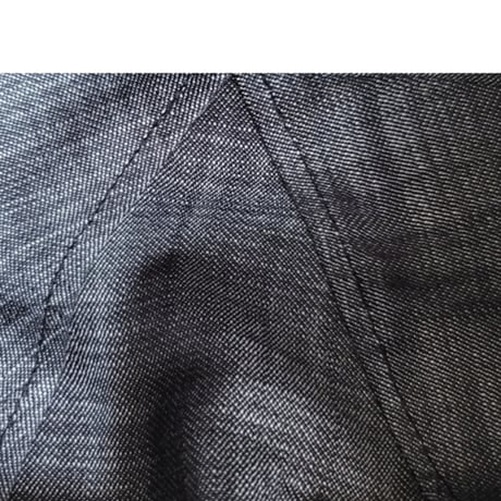 フィット hat★リボン★サイズ調節付き★やわらか千鳥格子柄