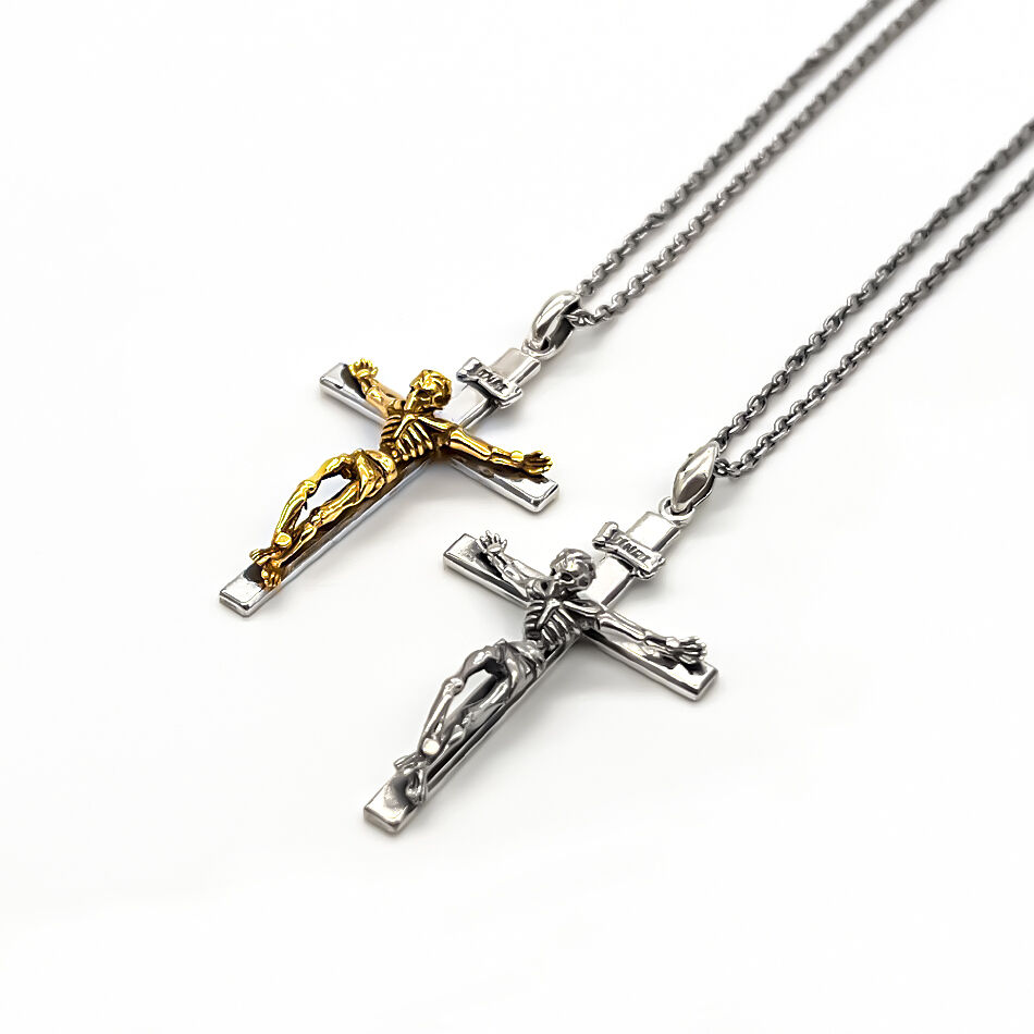 J-SKULL CROSS PENDANT | Solid Beat