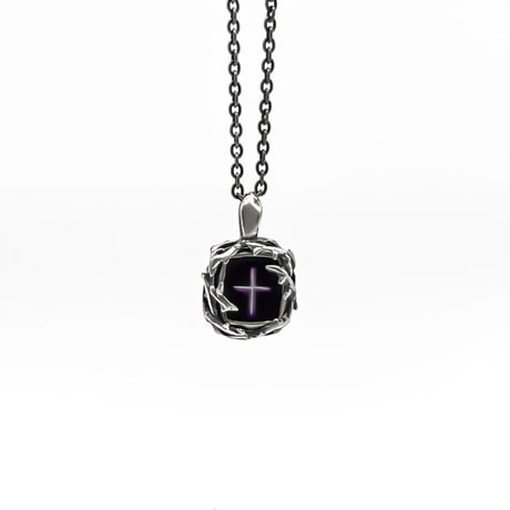 RED ROSE PENDANT／BLACK CROSS PENDANT【受注生産】