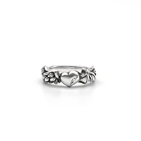 HEART FEATHER RING【受注生産】