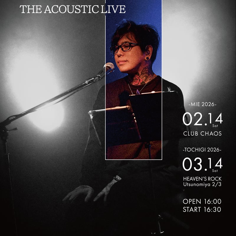 2026年2月14日『ka-yu THE ACOUSTIC LIVE -MIE 2026-』【