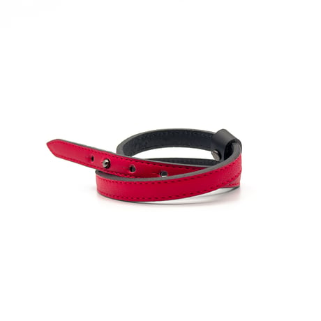 SB RED LEATHER  BRACELET - Limited Edition