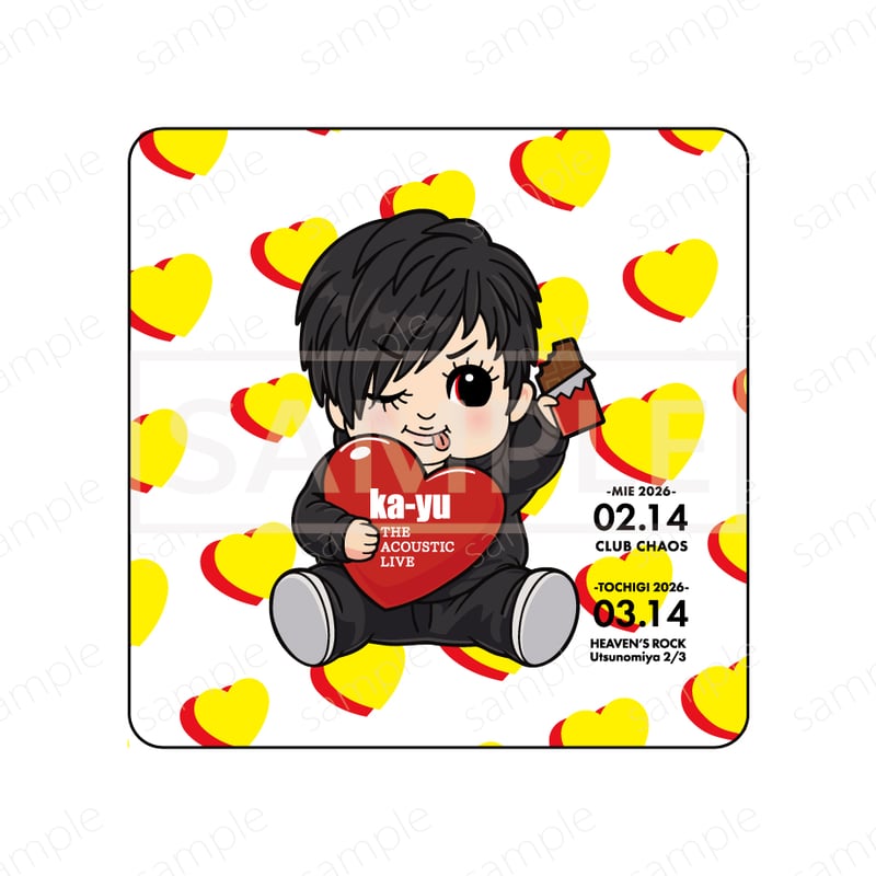 ka-yu THE ACOUSTIC LIVE HAND TOWEL -Valentine &